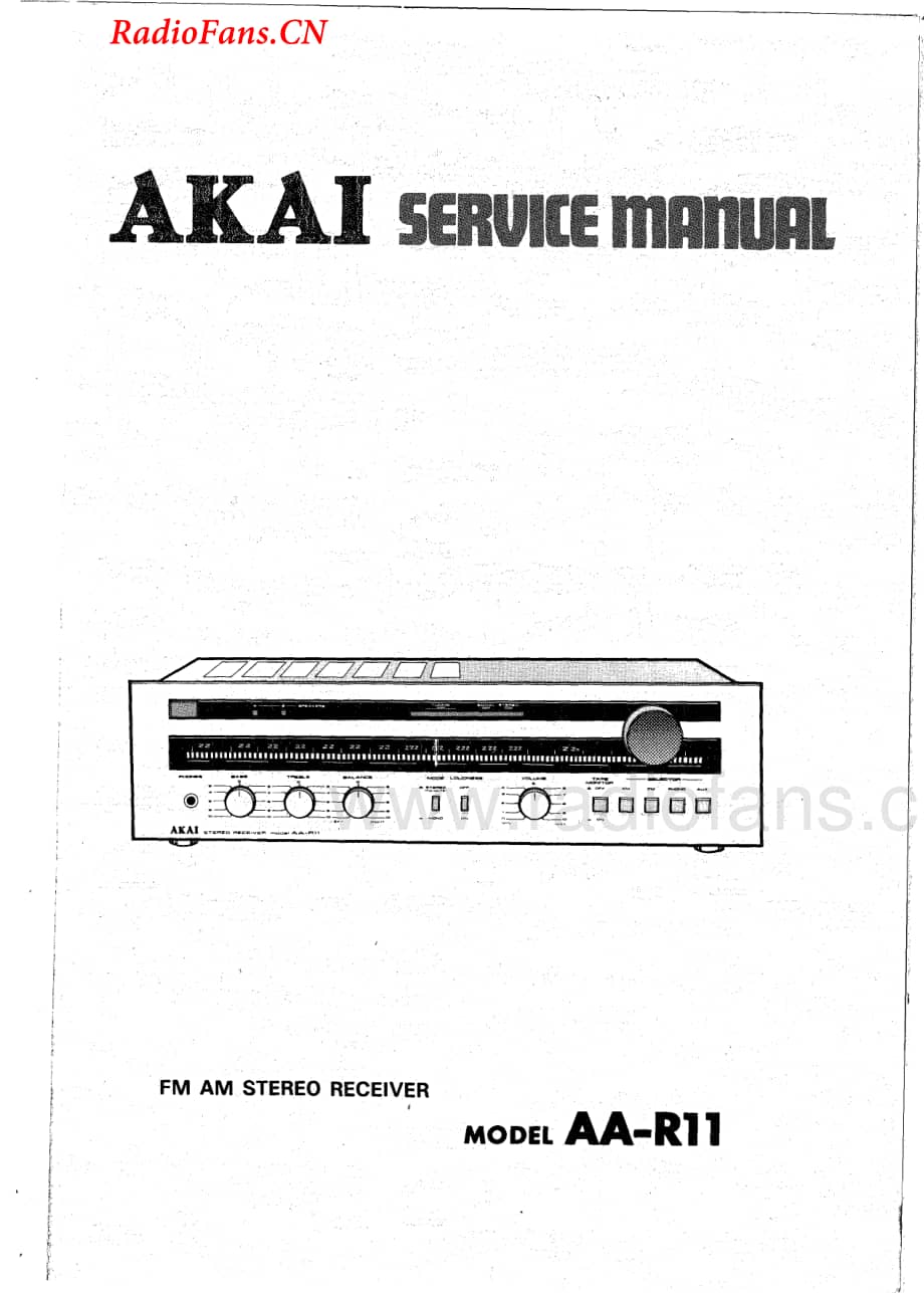 Akai-AAR11-rec-sm维修电路图 手册.pdf_第1页