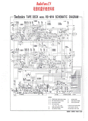 Technics-RSM-14-Schematics电路原理图.pdf