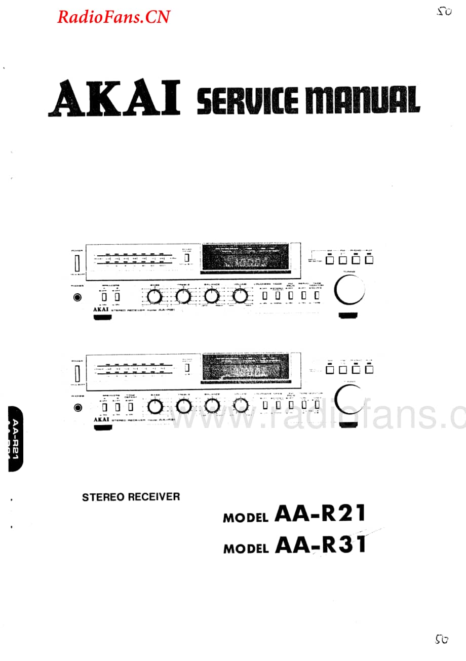 Akai-AAR21-rec-sm维修电路图 手册.pdf_第1页