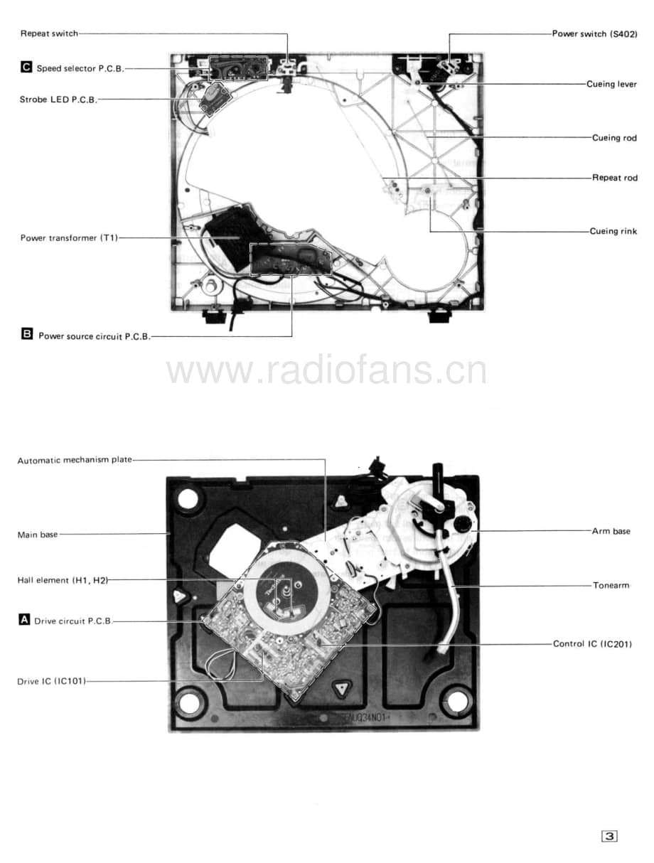 Technics-SLQ-303-Service-Manual电路原理图.pdf_第3页