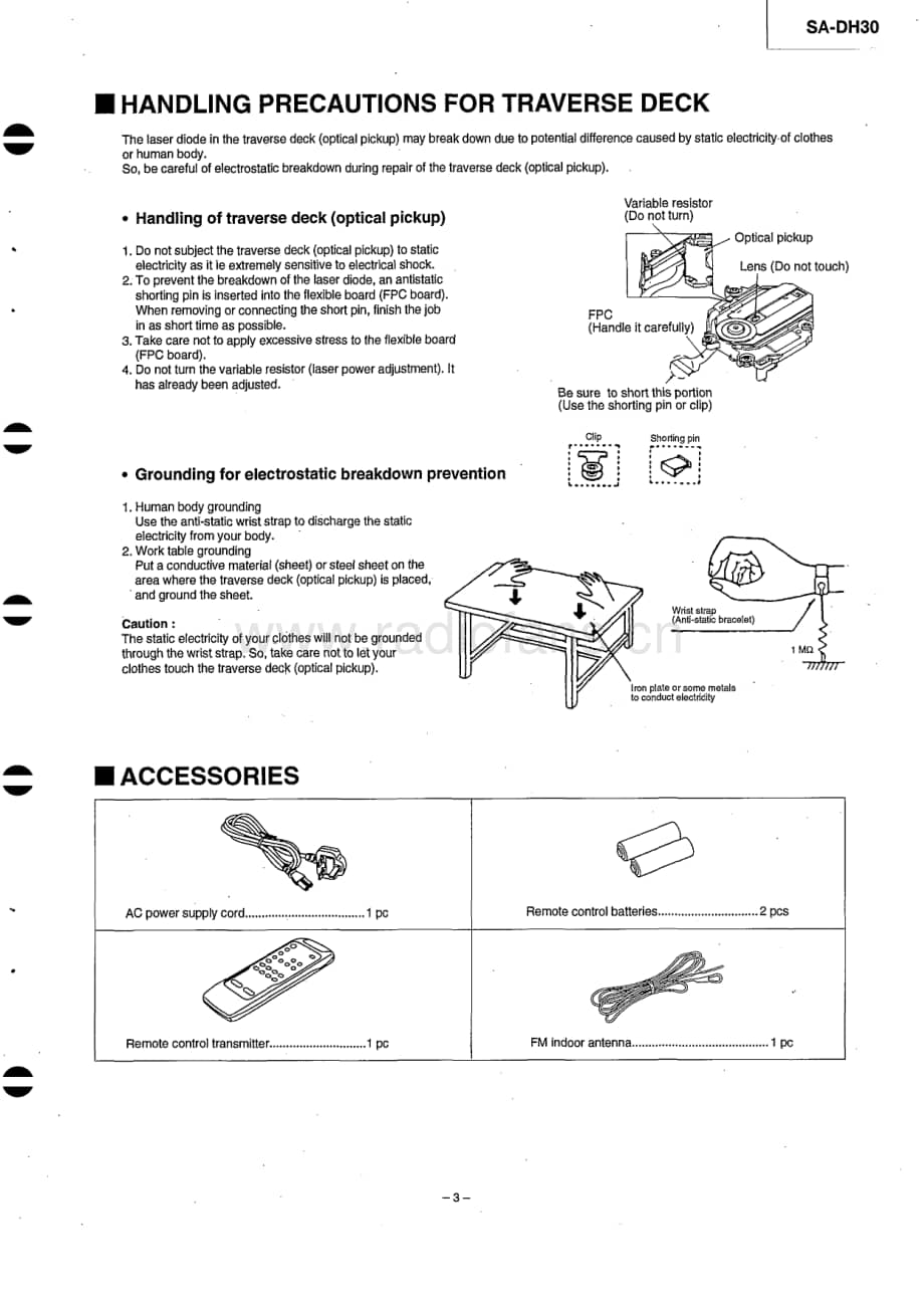 Technics-SADH-30-Service-Manual电路原理图.pdf_第3页