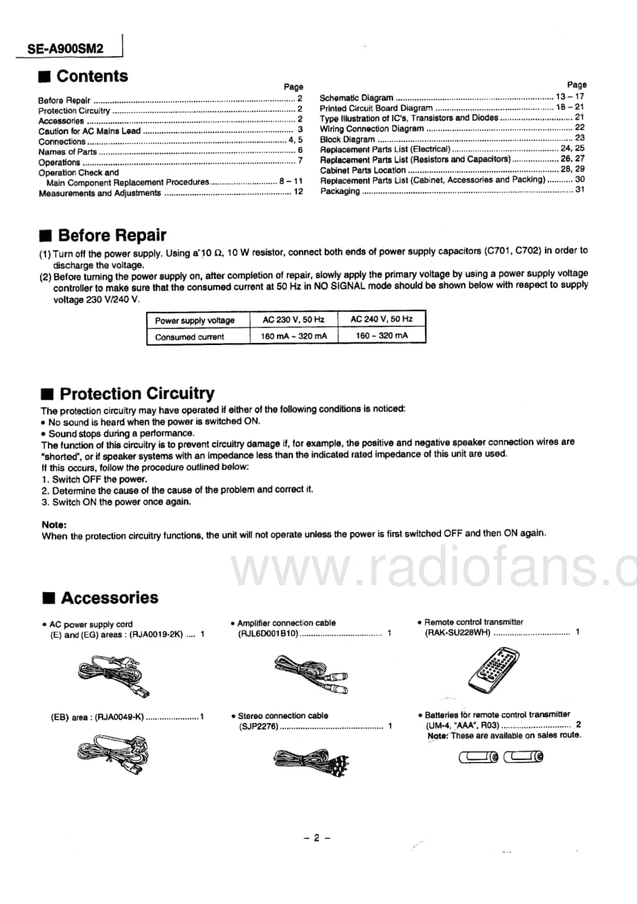 Technics-SEA-900-SM-Mk2-Service-Manual电路原理图.pdf_第2页