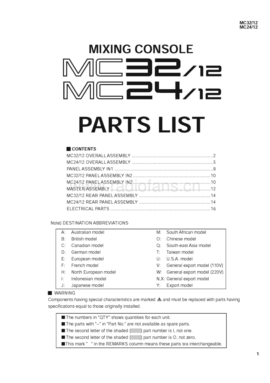 Yamaha-MC-24-Service-Manual电路原理图.pdf_第3页