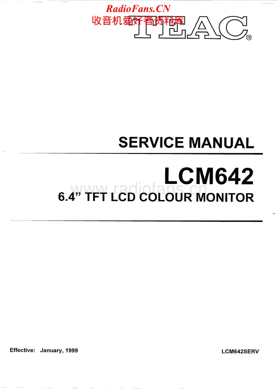 Teac-LCM-642-Service-Manual电路原理图.pdf_第1页