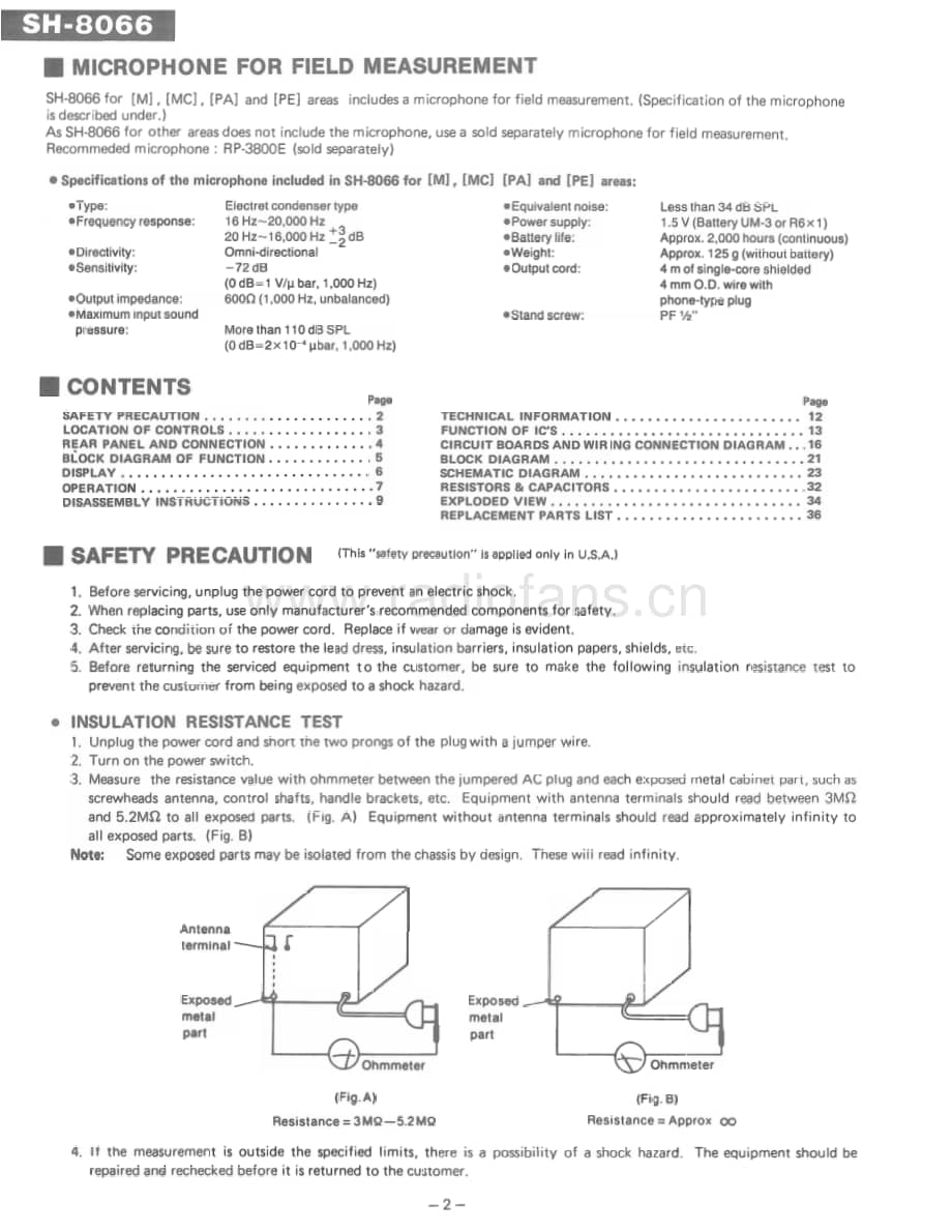 Technics-SH-8066-Service-Manual (1)电路原理图.pdf_第2页