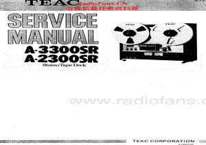 Teac-A-2300-SR-Service-Manual电路原理图.pdf