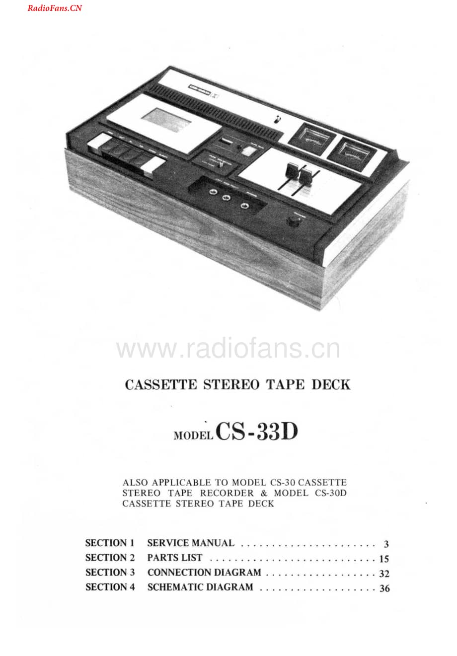 Akai-CS30D-tape-sm1维修电路图 手册.pdf_第2页