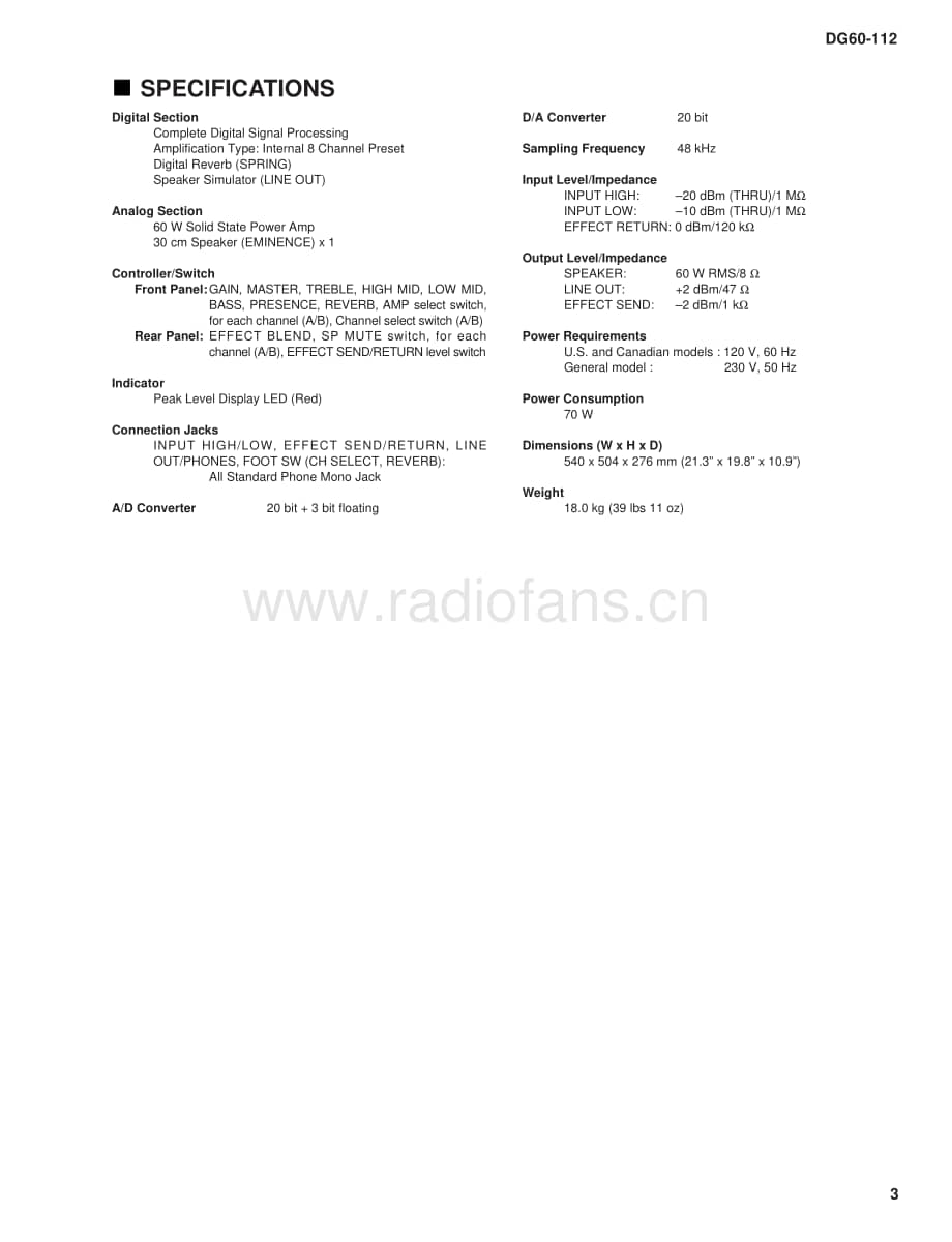 Yamaha-DG-60-Service-Manual电路原理图.pdf_第3页