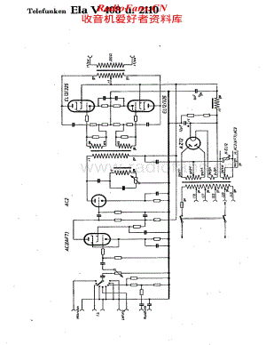 Telefunken-Ela-V408U-Schematic电路原理图.pdf