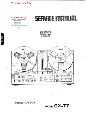 Akai-GX77-tape-sm3维修电路图 手册.pdf
