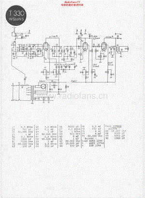 Telefunken-330-WS-Schematic电路原理图.pdf