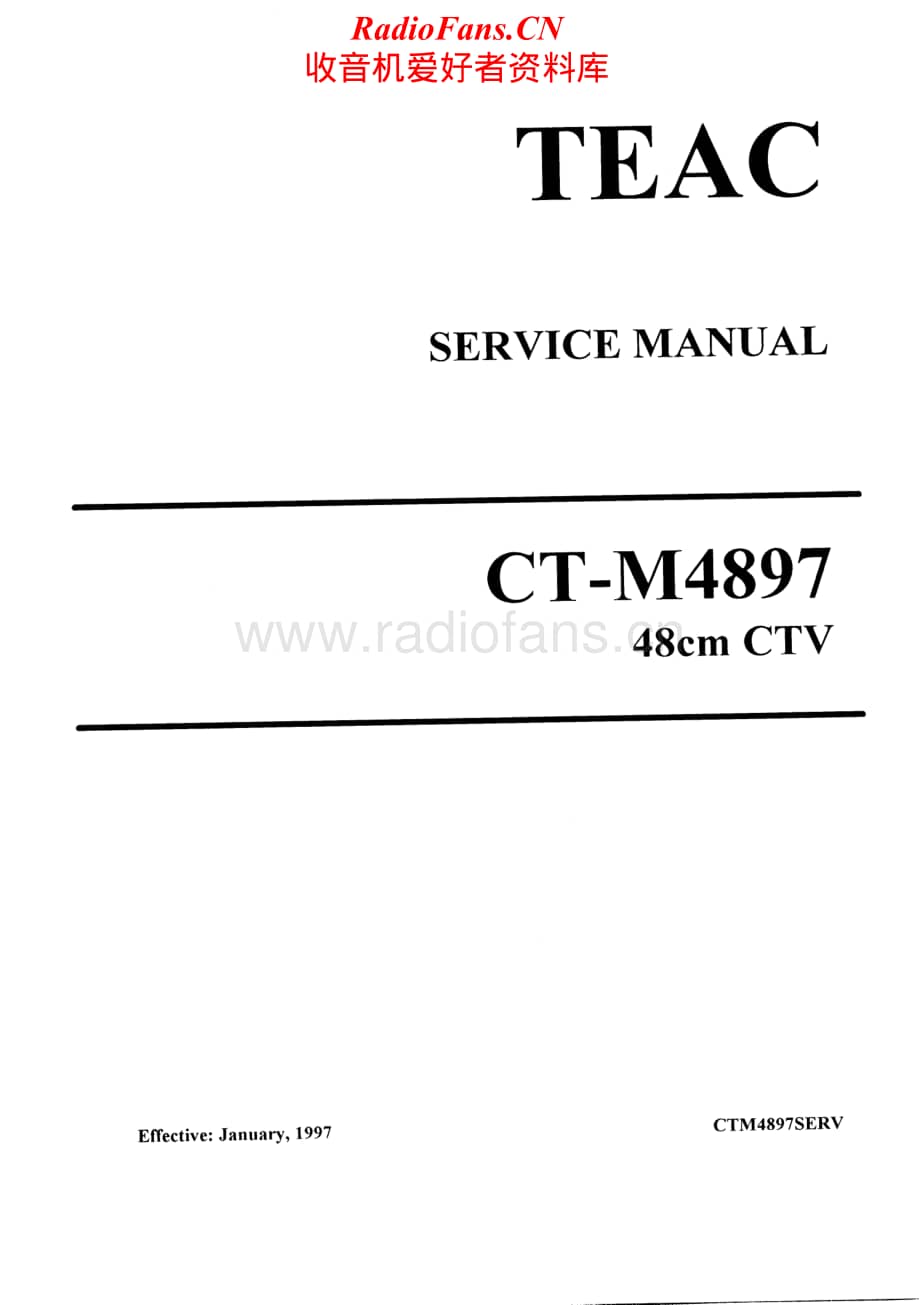 Teac-CT-M4897-Service-Manual电路原理图.pdf_第1页