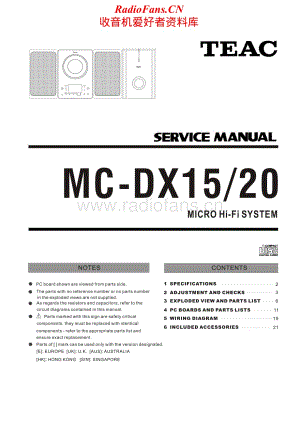 Teac-MC-DX15-Service-Manual电路原理图.pdf