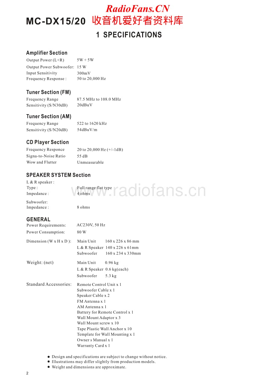 Teac-MC-DX15-Service-Manual电路原理图.pdf_第2页