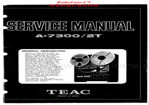 Teac-A-7300-Service-Manual电路原理图.pdf