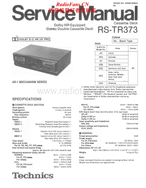 Technics-RSTR-373-Service-Manual电路原理图.pdf