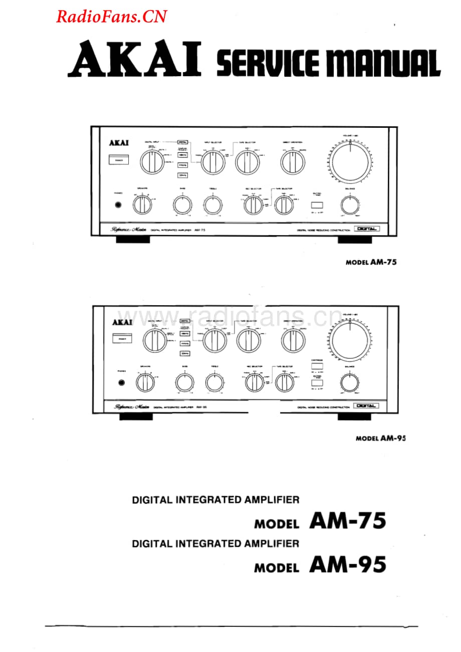 Akai-AM95-int-sm维修电路图 手册.pdf_第1页