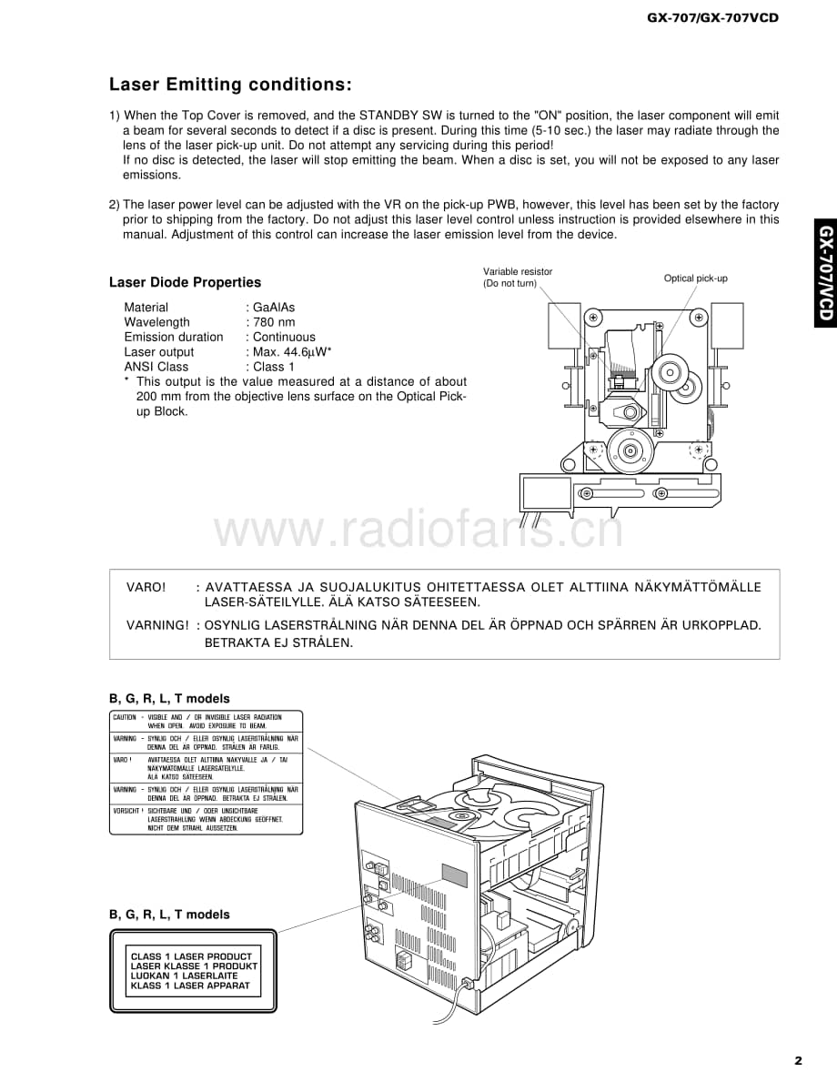 Yamaha-GX-707-707-VCD-Service-Manual (1)电路原理图.pdf_第3页