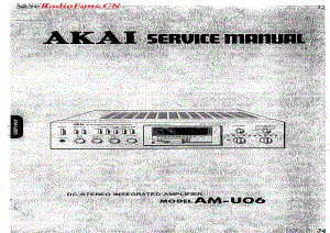 Akai-AMU06-int-sm维修电路图 手册.pdf