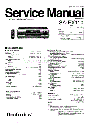 Technics-SAEX-110-Service-Manual电路原理图.pdf