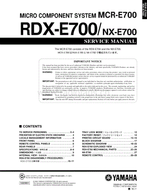 Yamaha-RDXE-700-Service-Manual电路原理图.pdf