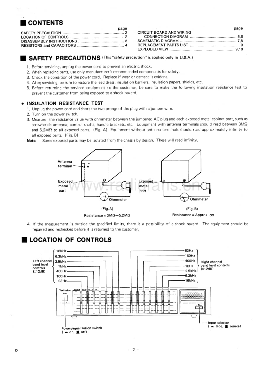 Technics-SH-8016-Service-Manual电路原理图.pdf_第2页