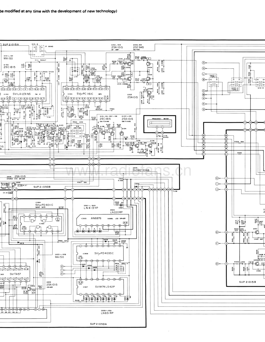 Technics-SA-424-Schematics电路原理图.pdf_第2页