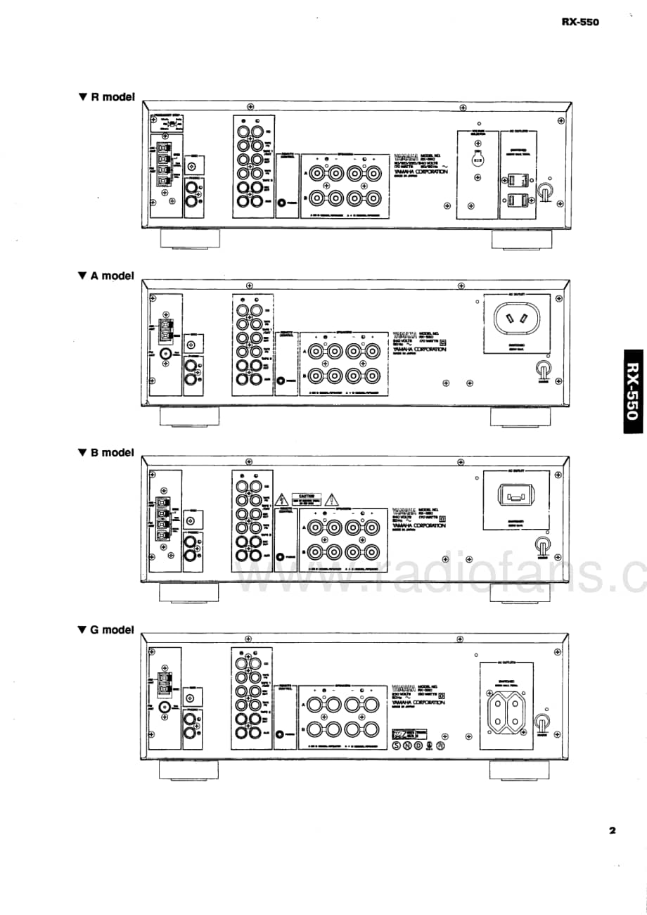 Yamaha-RX-550-Service-Manual电路原理图.pdf_第3页