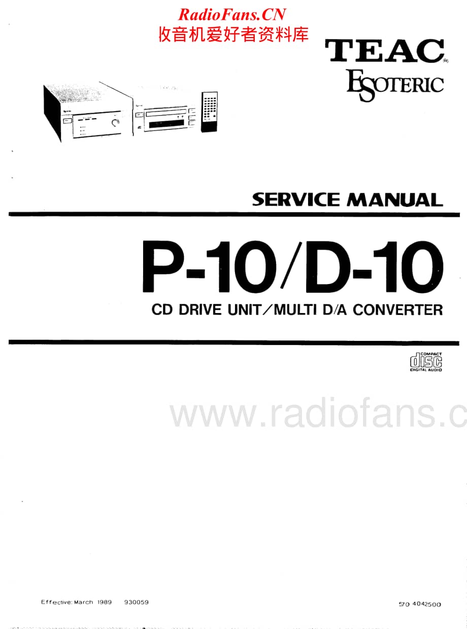 Teac-P-10-Service-Manual电路原理图.pdf_第1页