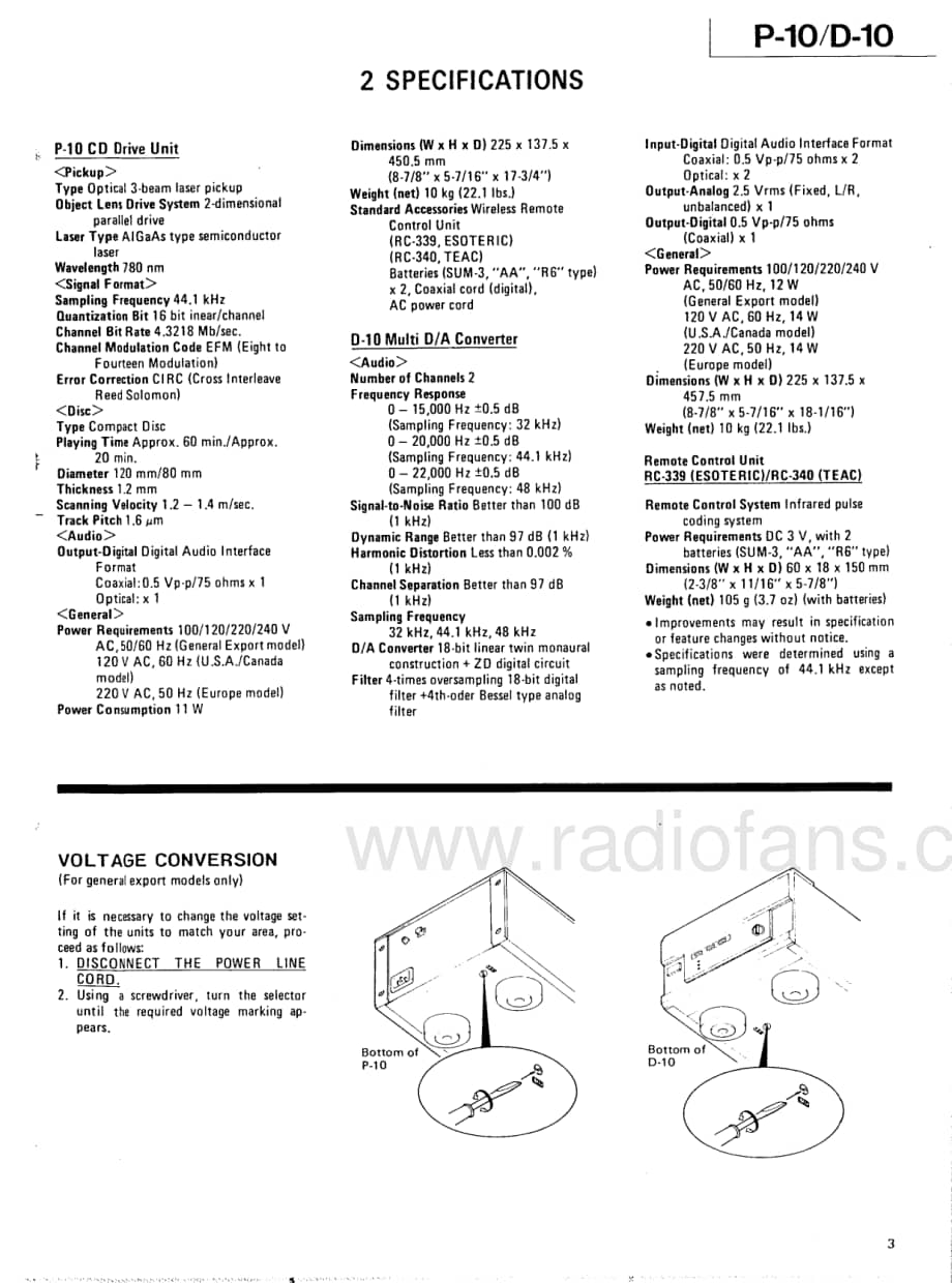 Teac-P-10-Service-Manual电路原理图.pdf_第3页