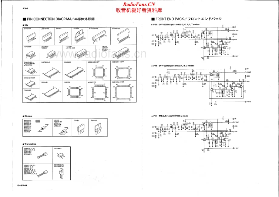 Yamaha-AV-1-Schematic电路原理图.pdf_第1页