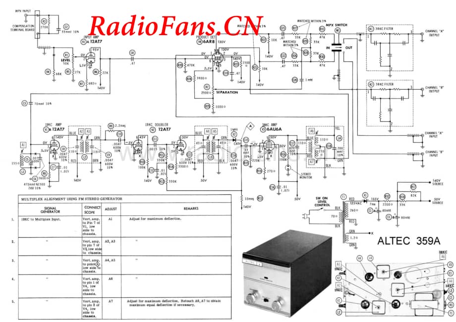 AltecLansing-359A-tun-sch维修电路图 手册.pdf_第1页