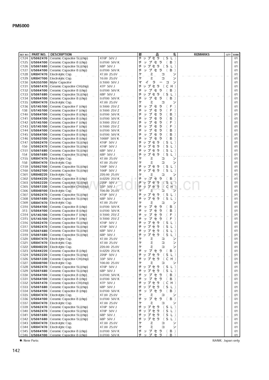 Yamaha-PM-5000-Service-Manual-part-6电路原理图.pdf_第3页