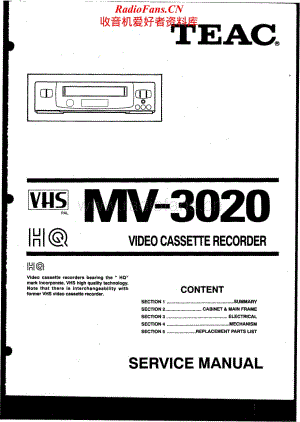 Teac-MV-3020-Service-Manual电路原理图.pdf