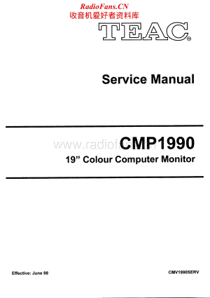 Teac-CM-P1990-Service-Manual电路原理图.pdf