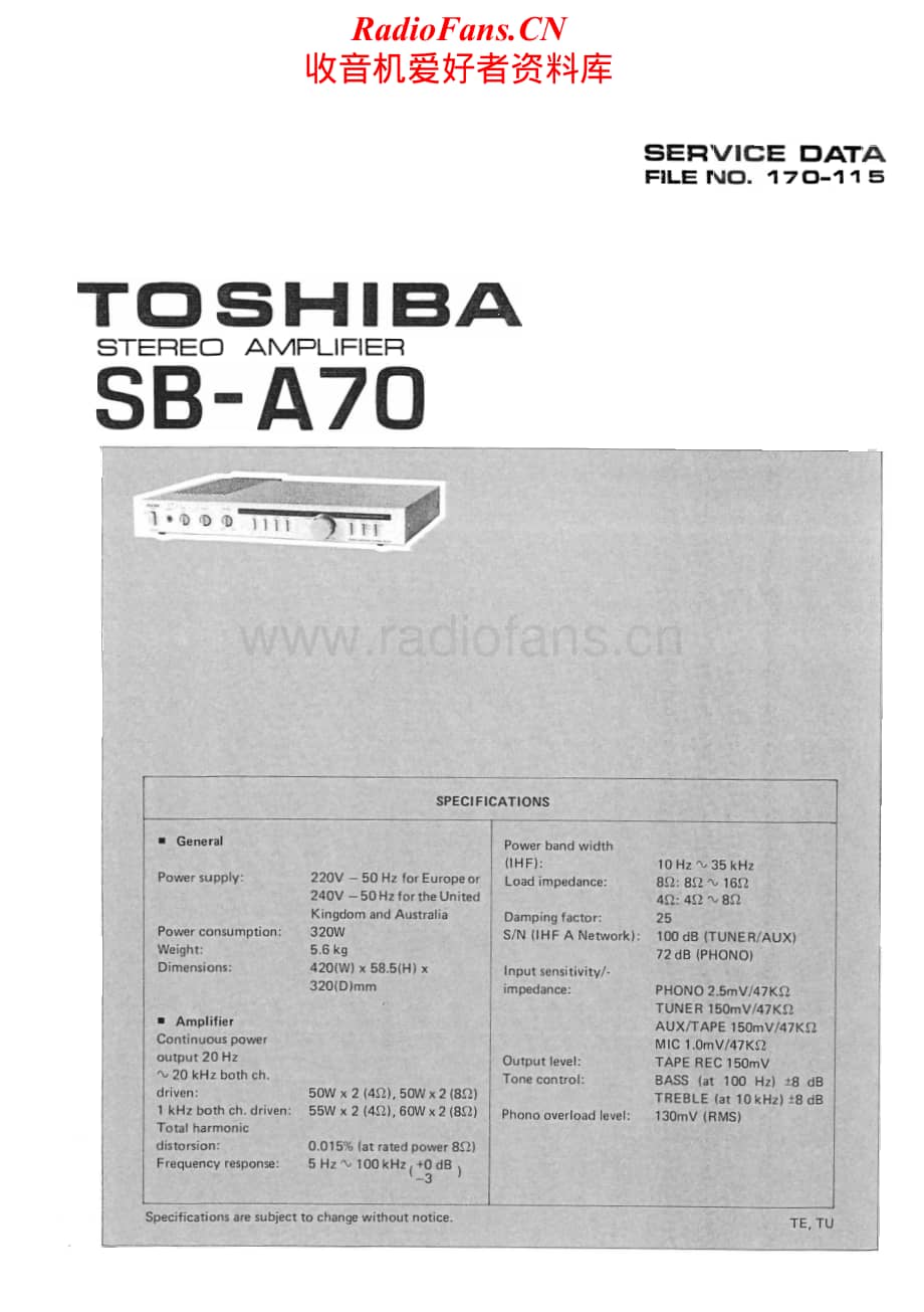 Toshiba-SB-A70-Service-Manual电路原理图.pdf_第1页