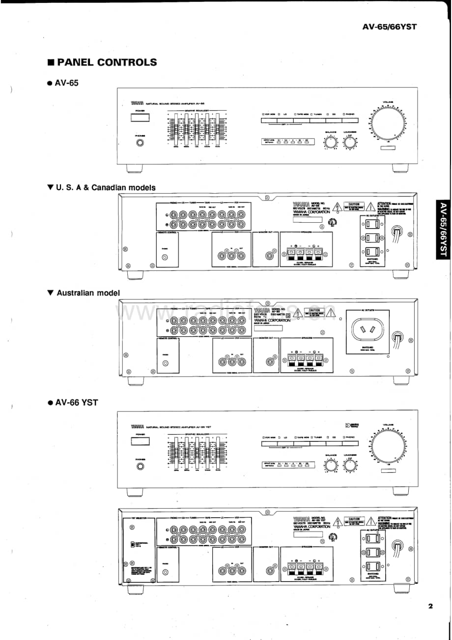 Yamaha-AV-65-YST-Service-Manual电路原理图.pdf_第3页