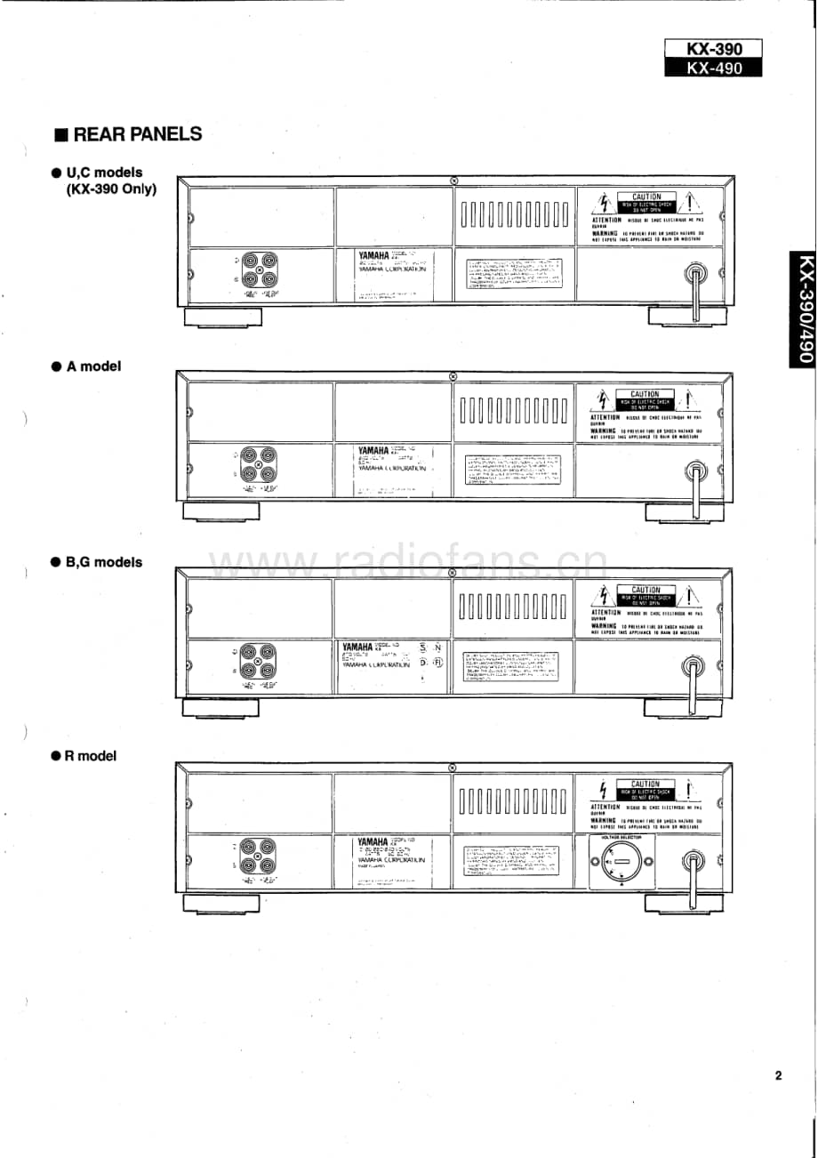 Yamaha-KX-390-Service-Manual电路原理图.pdf_第3页