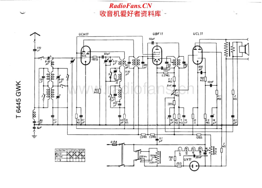 Telefunken-6445-GWK-Schematic-2电路原理图.pdf_第2页