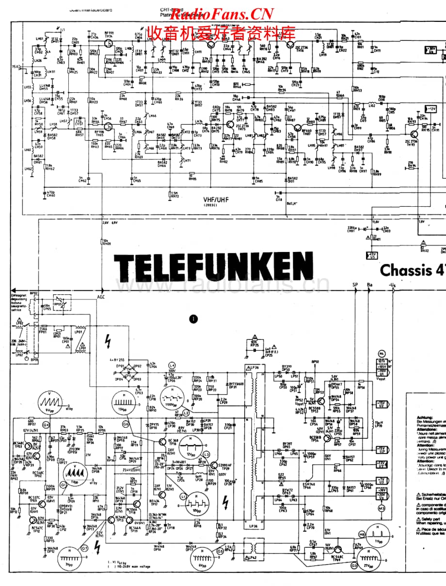 Telefunken-418-A-Schematic电路原理图.pdf_第1页