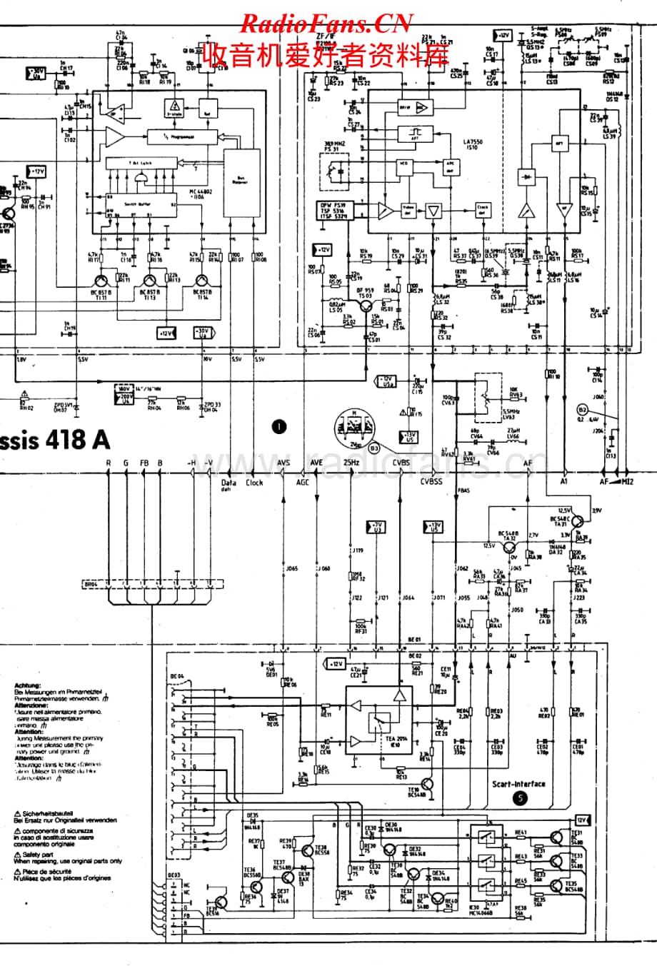 Telefunken-418-A-Schematic电路原理图.pdf_第2页