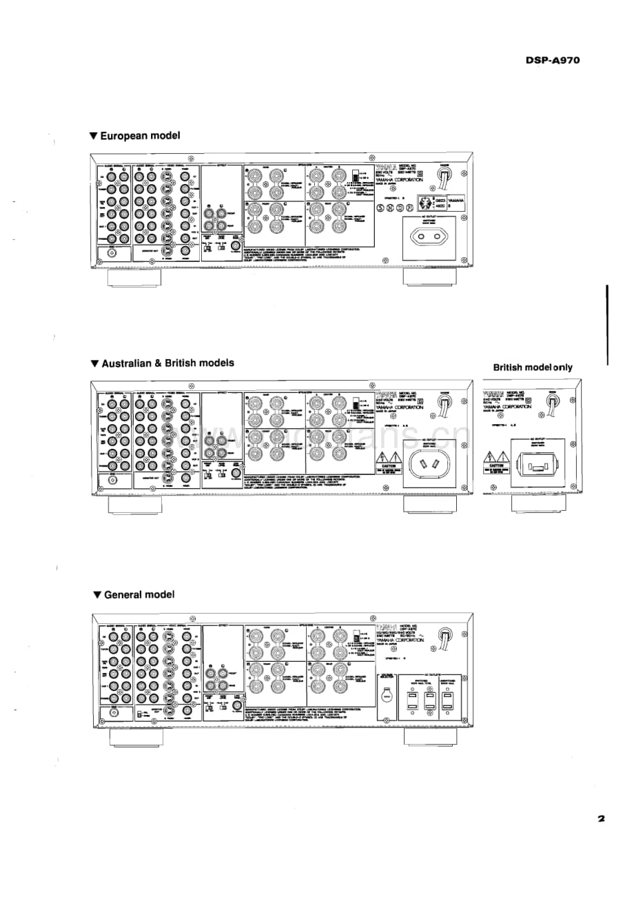 Yamaha-DSPA-970-Service-Manual电路原理图.pdf_第3页