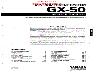 Yamaha-GX-50-Service-Manual电路原理图.pdf