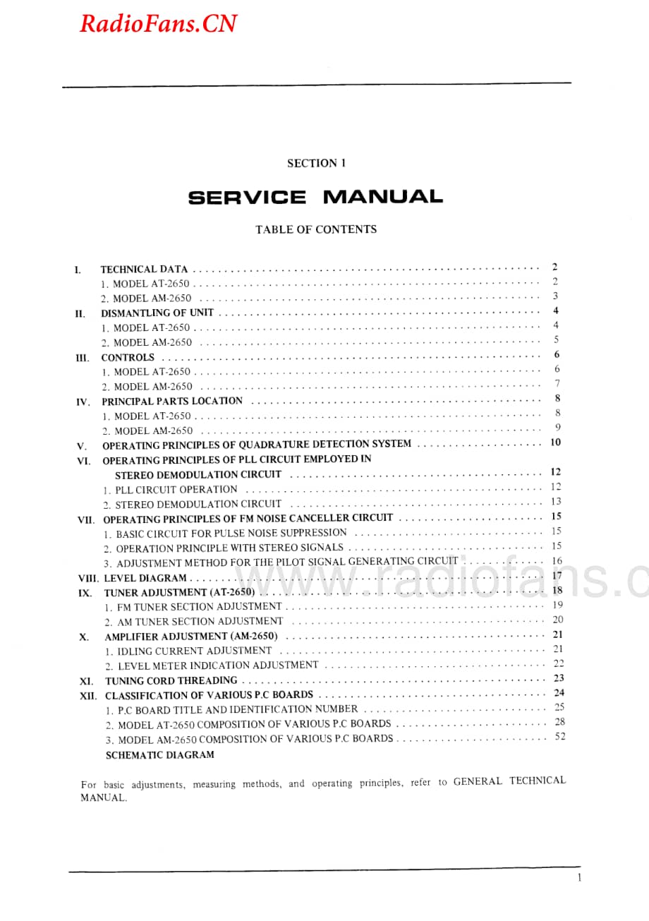 Akai-AM2650-int-sm维修电路图 手册.pdf_第2页