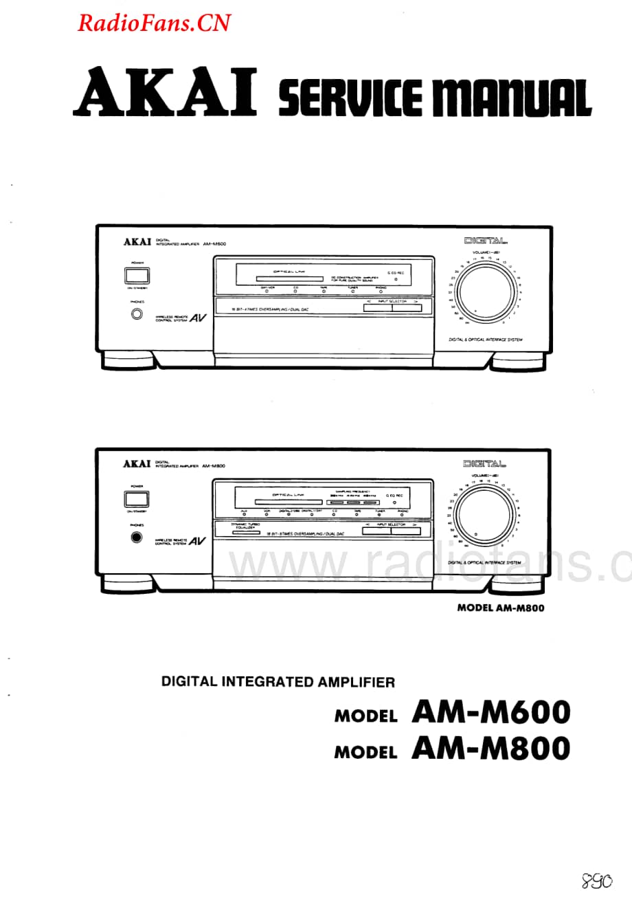 Akai-AMM800-int-sm维修电路图 手册.pdf_第1页