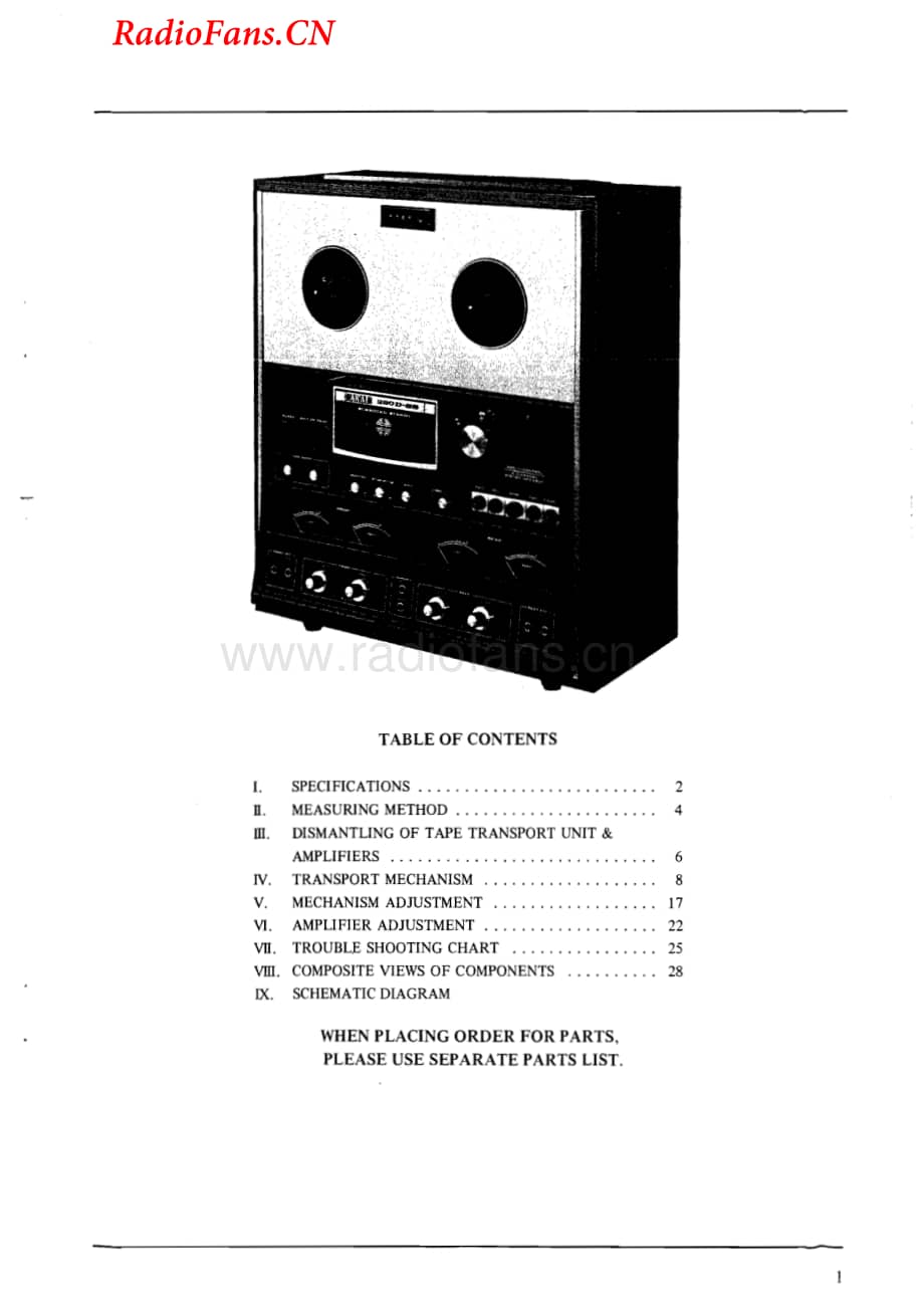 Akai-280DSS-tape-sm维修电路图 手册.pdf_第2页