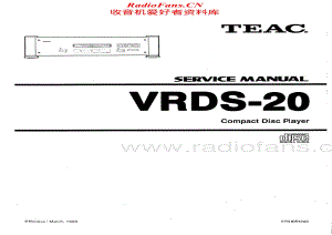 Teac-VR-DS20-Service-Manual电路原理图.pdf