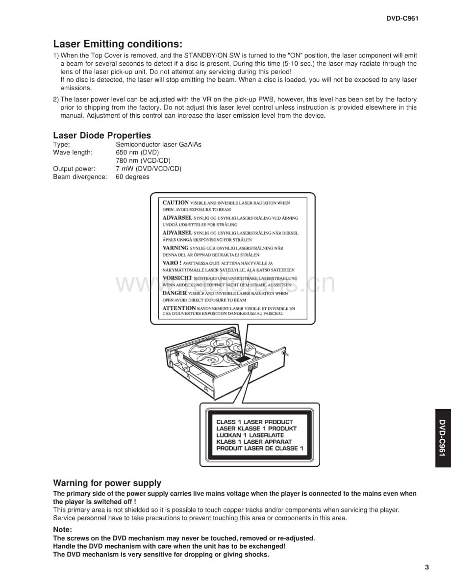 Yamaha-DVDC-961-Service-Manual电路原理图.pdf_第3页