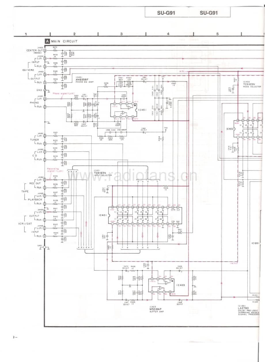 Technics-SUG-91-Schematics电路原理图.pdf_第1页