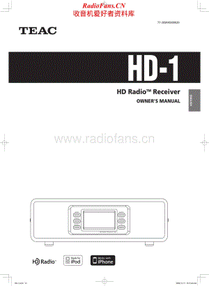 Teac-HD-1-Service-Manual电路原理图.pdf